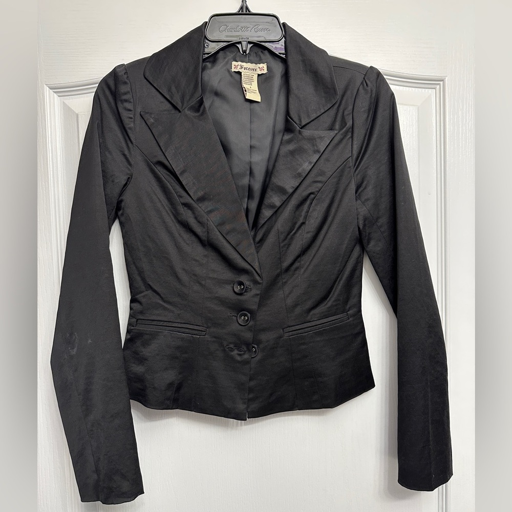 Forever 21 Black Blazer